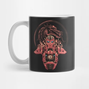 Red Cyborg Mug